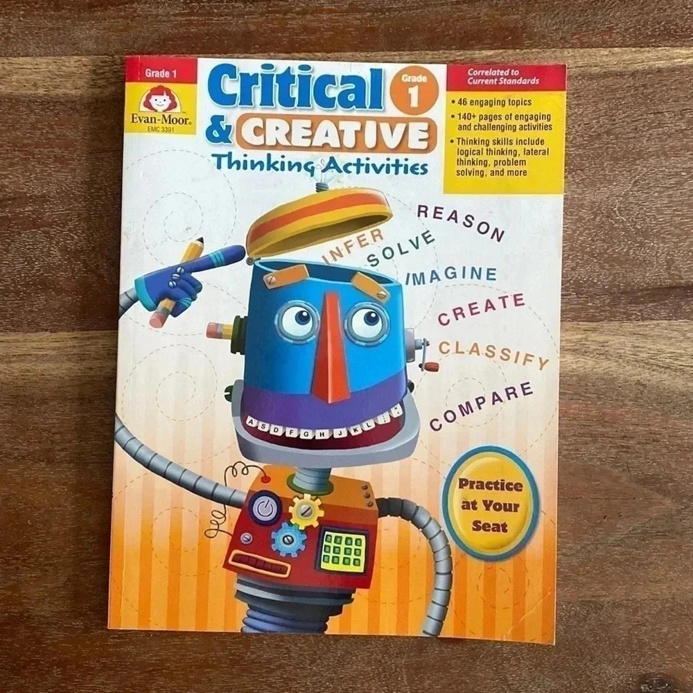 NEW Evan-Moor Critical and Creative Grade 1